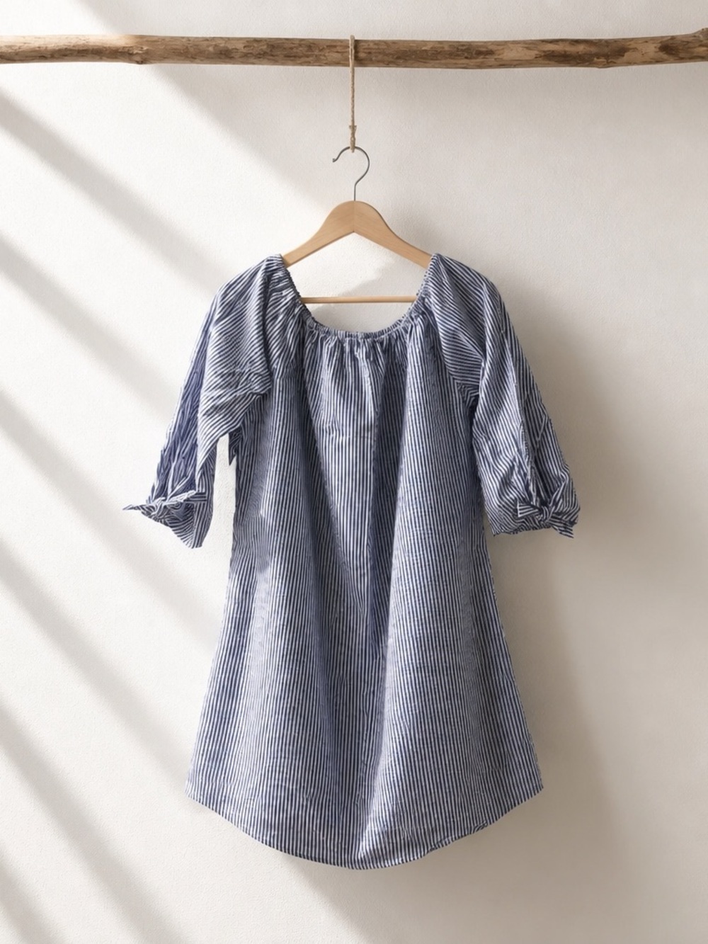 Joseph Ribkoff Blue/White Tunic - Picture 3 of 5